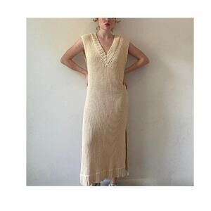 Gorgeous Knitted Full Length Dress